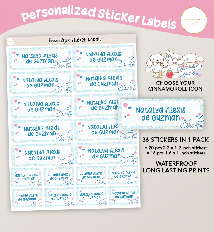 Sanrio Cinnamoroll Stickers