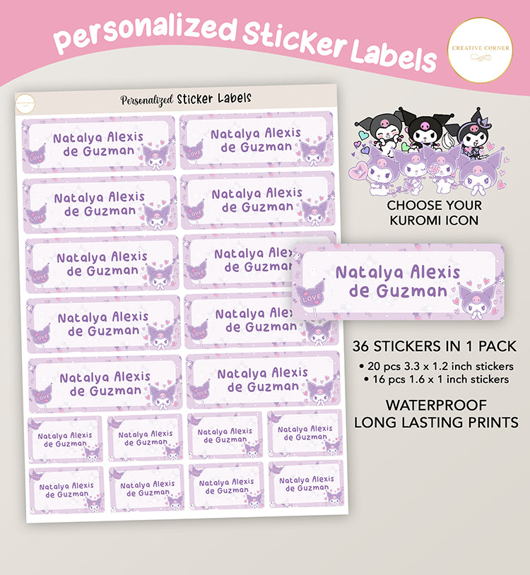 Sanrio Kuromi Stickers