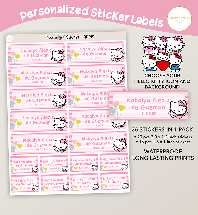 Sanrio Hello Kitty Stickers