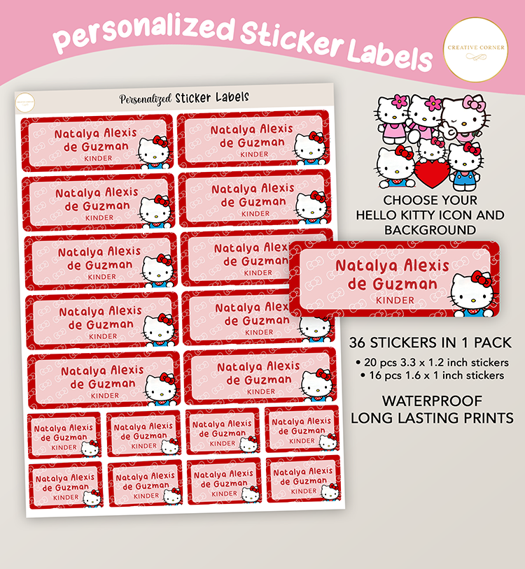 Sanrio Hello Kitty Stickers