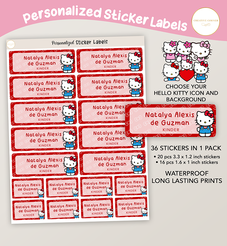 Sanrio Hello Kitty Stickers