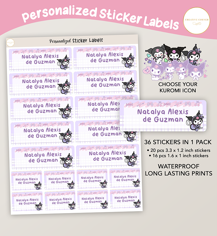 Sanrio Kuromi Stickers