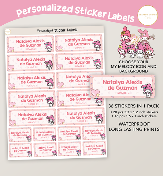 Sanrio My Melody Stickers