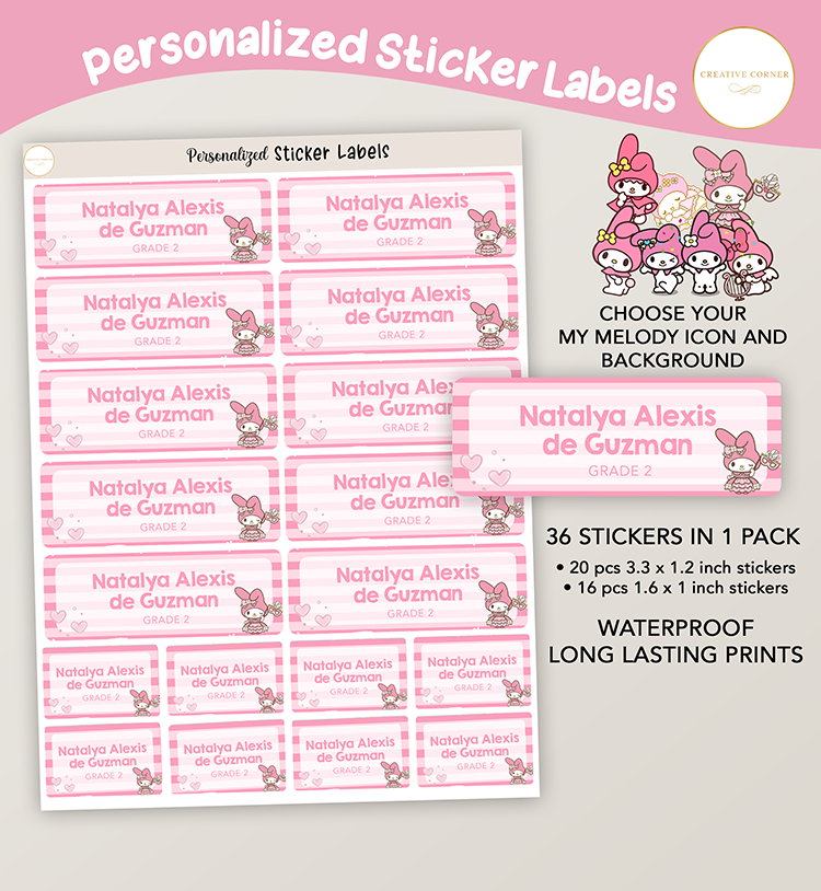 Sanrio My Melody Stickers